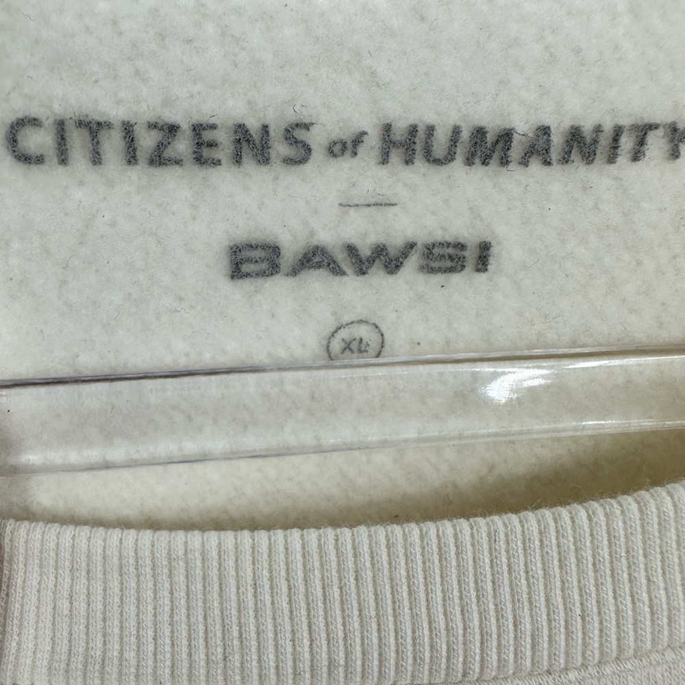 NWT Limited Edition Citizens of Humanity x Bawsi Sweatshirt Womens XL | AS 574 - Picture 2 of 8